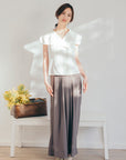シフォンワイドパンツ NS-366