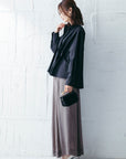 シフォンワイドパンツ NS-366