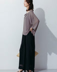 シフォンワイドパンツ NS-366