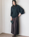 フロントタックワイドパンツ NS-395