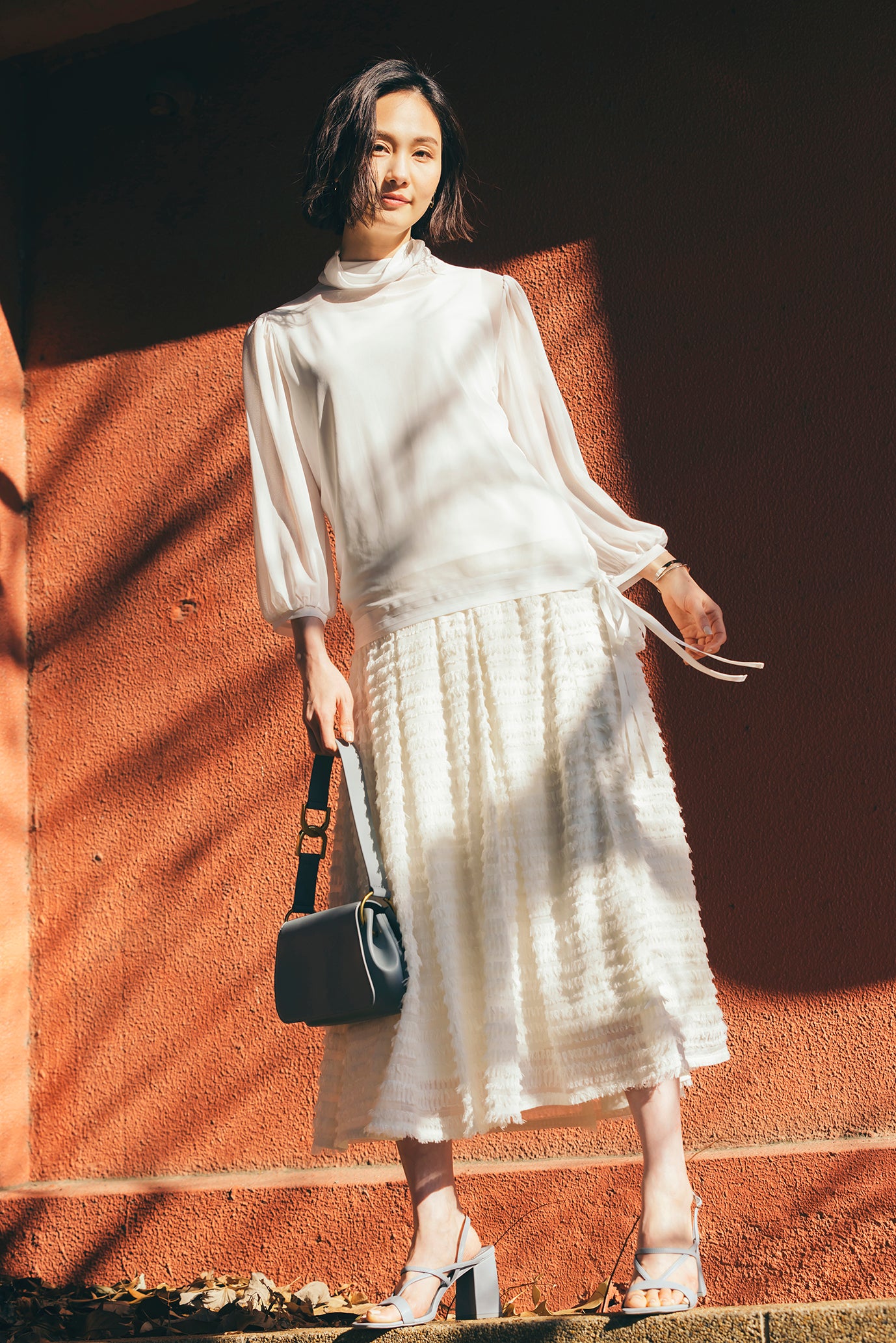 カットジャカードタックスカート NS-209