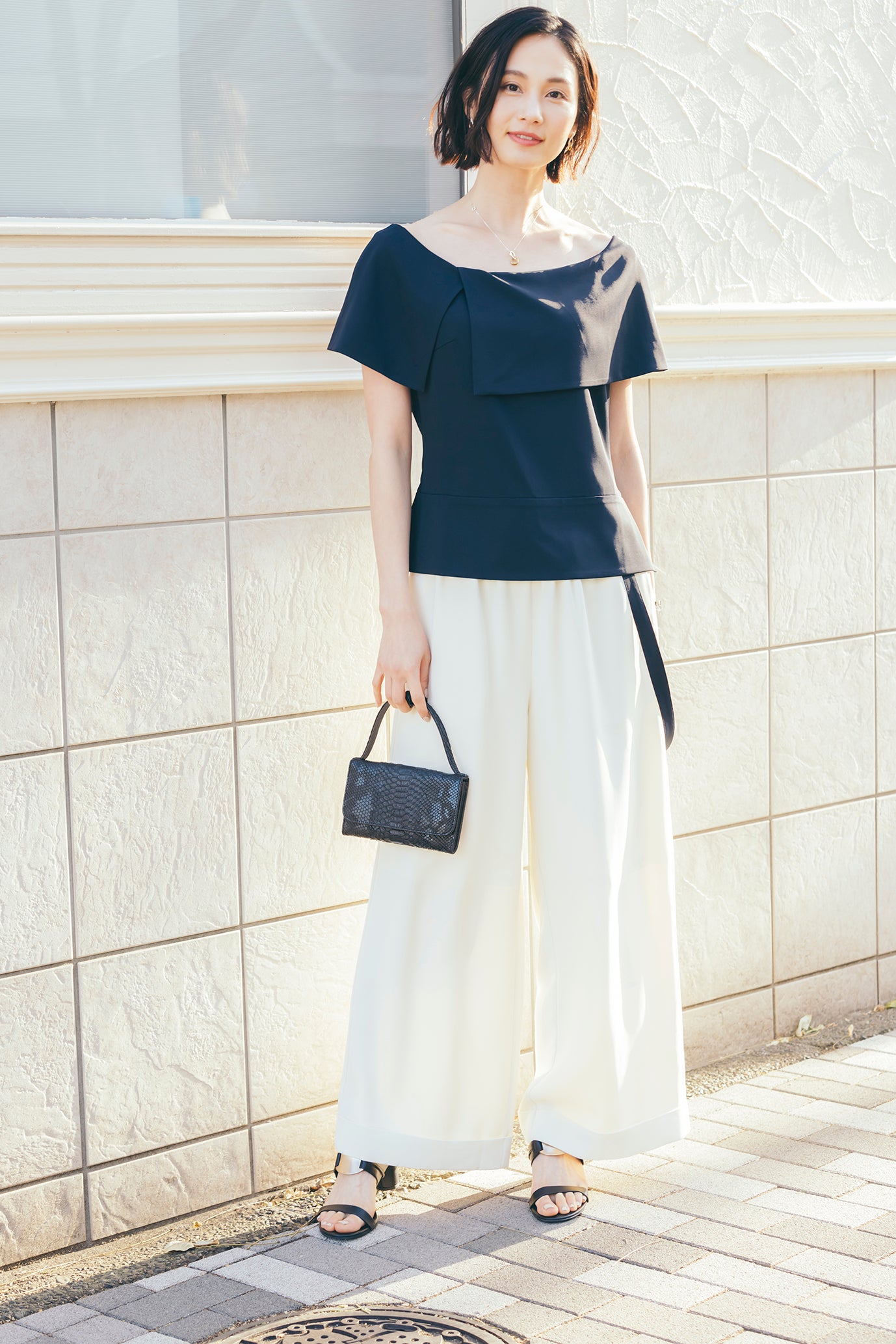 オーバーカラートップ NS-213