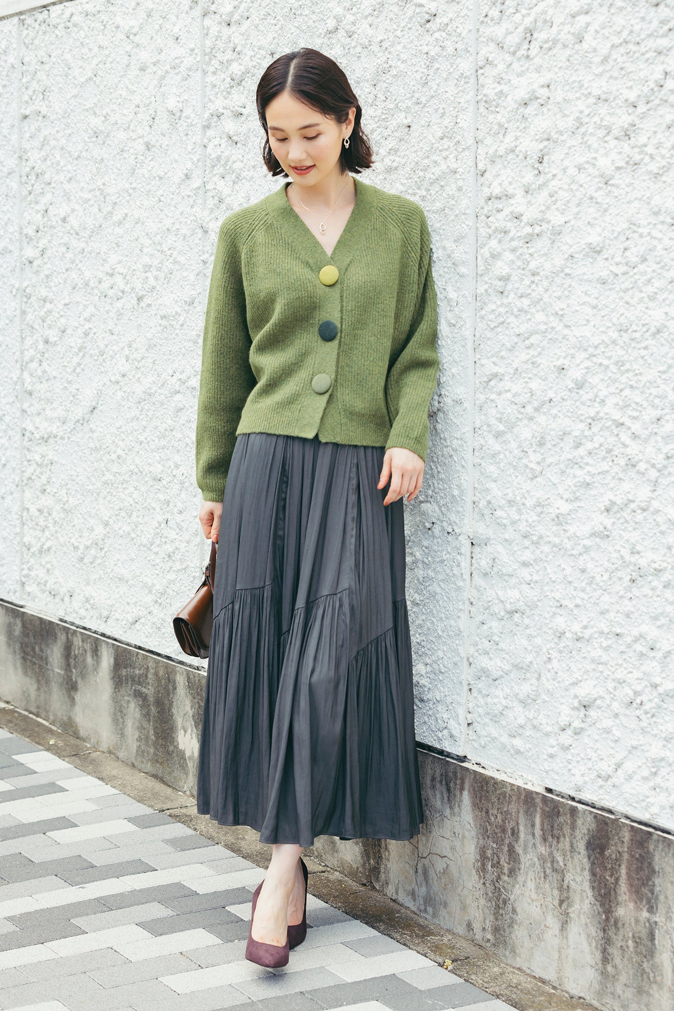 イレギュラーティアードスカート NS-142