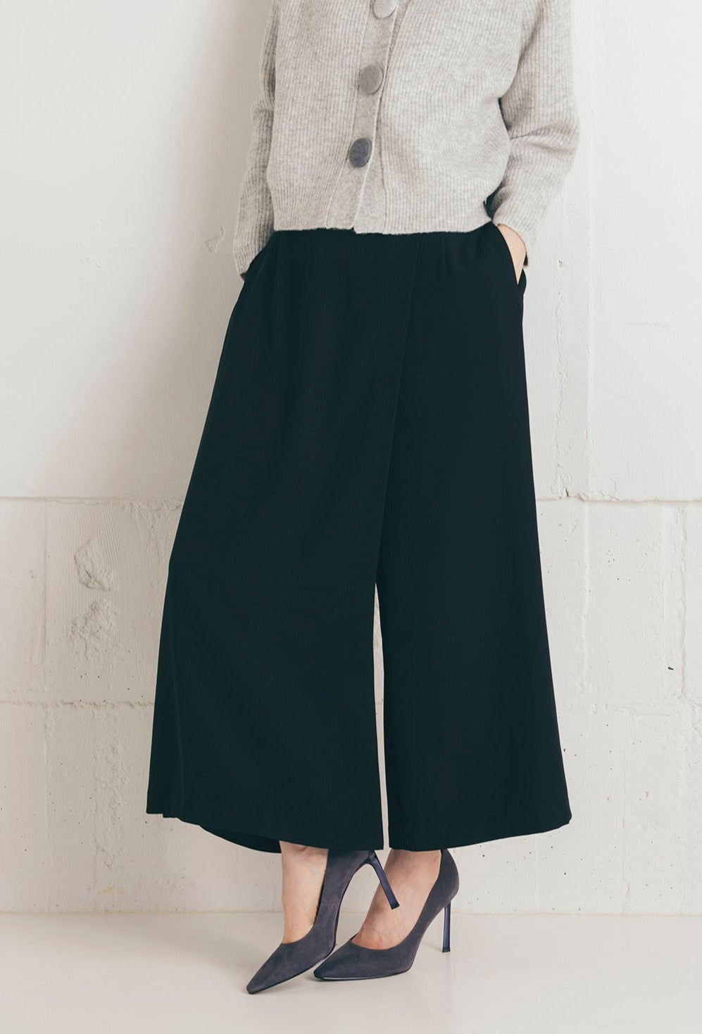 レイヤードワイドパンツ NS-161