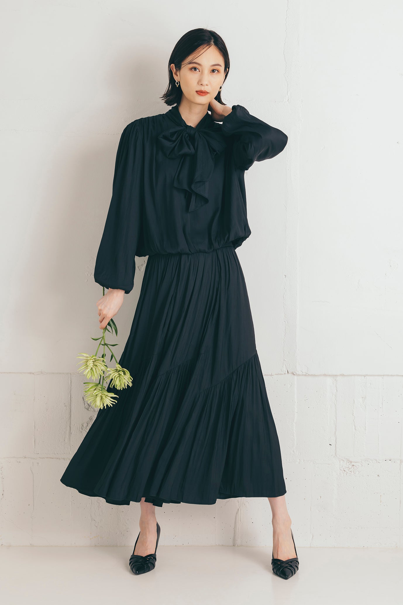 イレギュラーティアードスカート NS-142