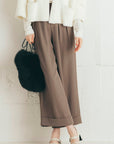 ダブルヘムワイドパンツ NS-103