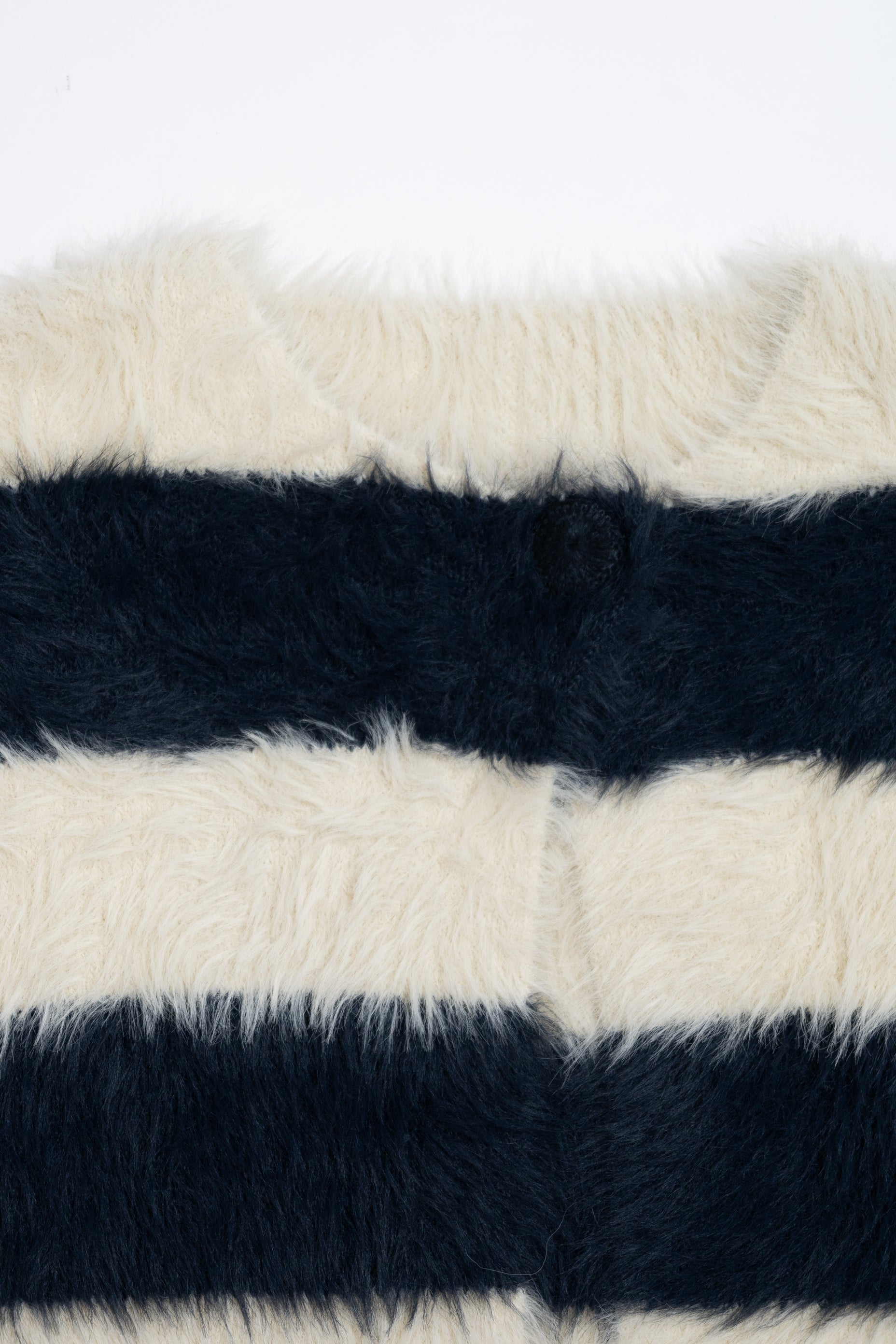 シャギーボーダーニットジャケット NS-254