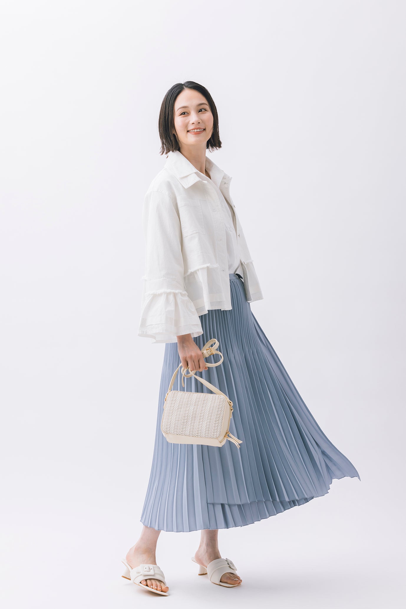 異素材使いジャケット NS-198