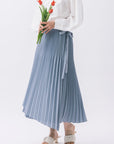 フロントレイヤードプリーツスカート NS-203