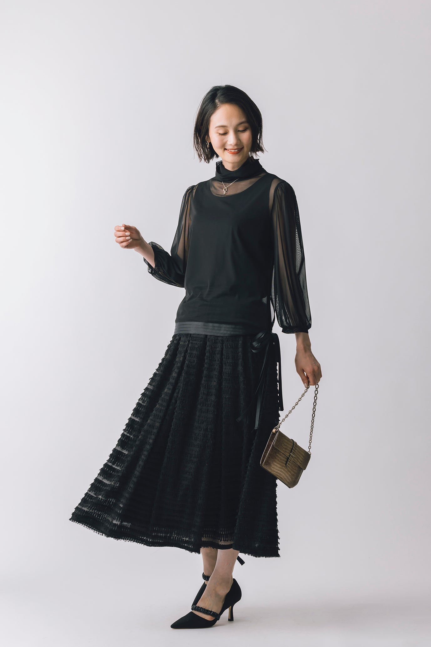 オフタートルメッシュトップ NS-191