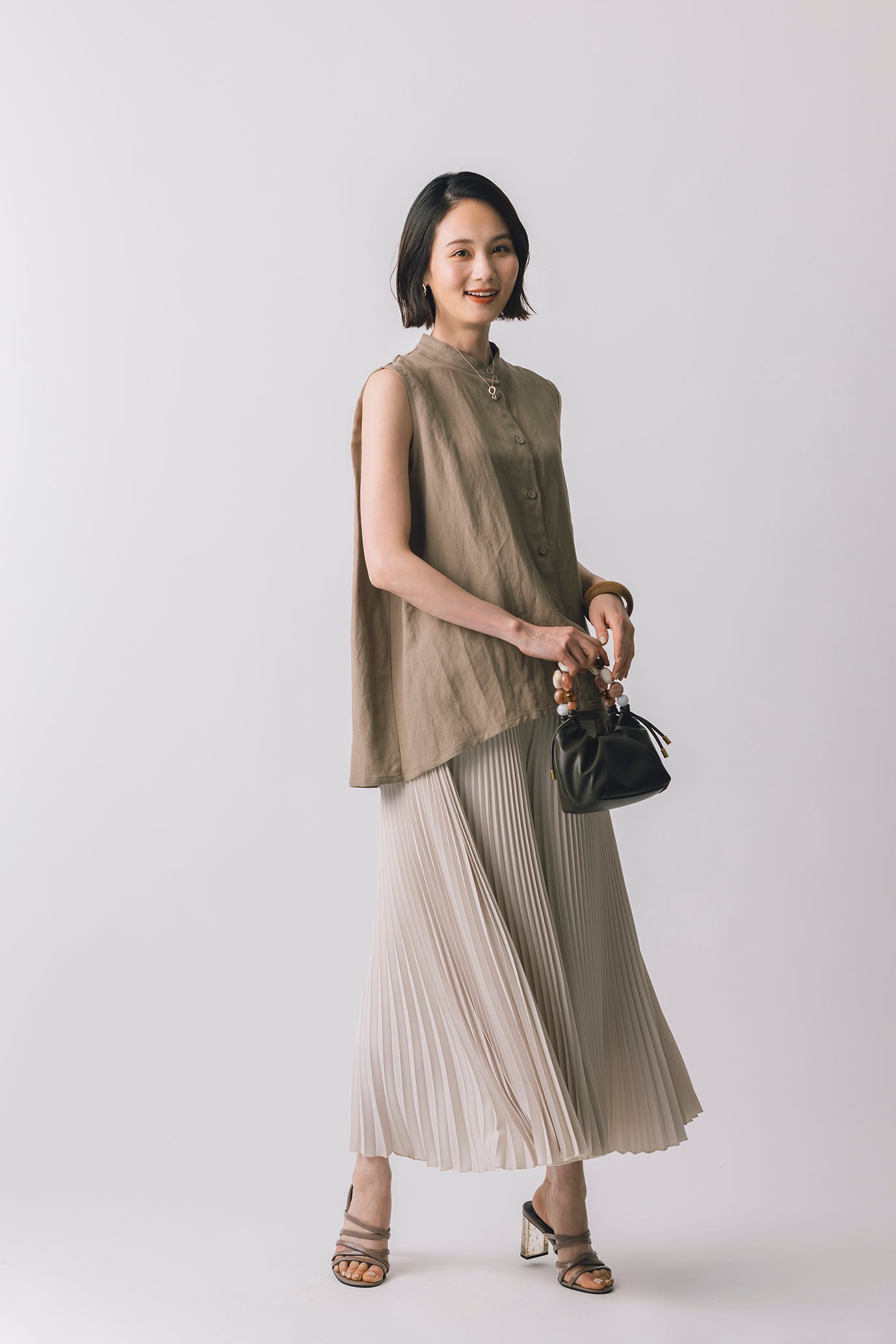 トープモカ モデル身長170cm/Mサイズ着用