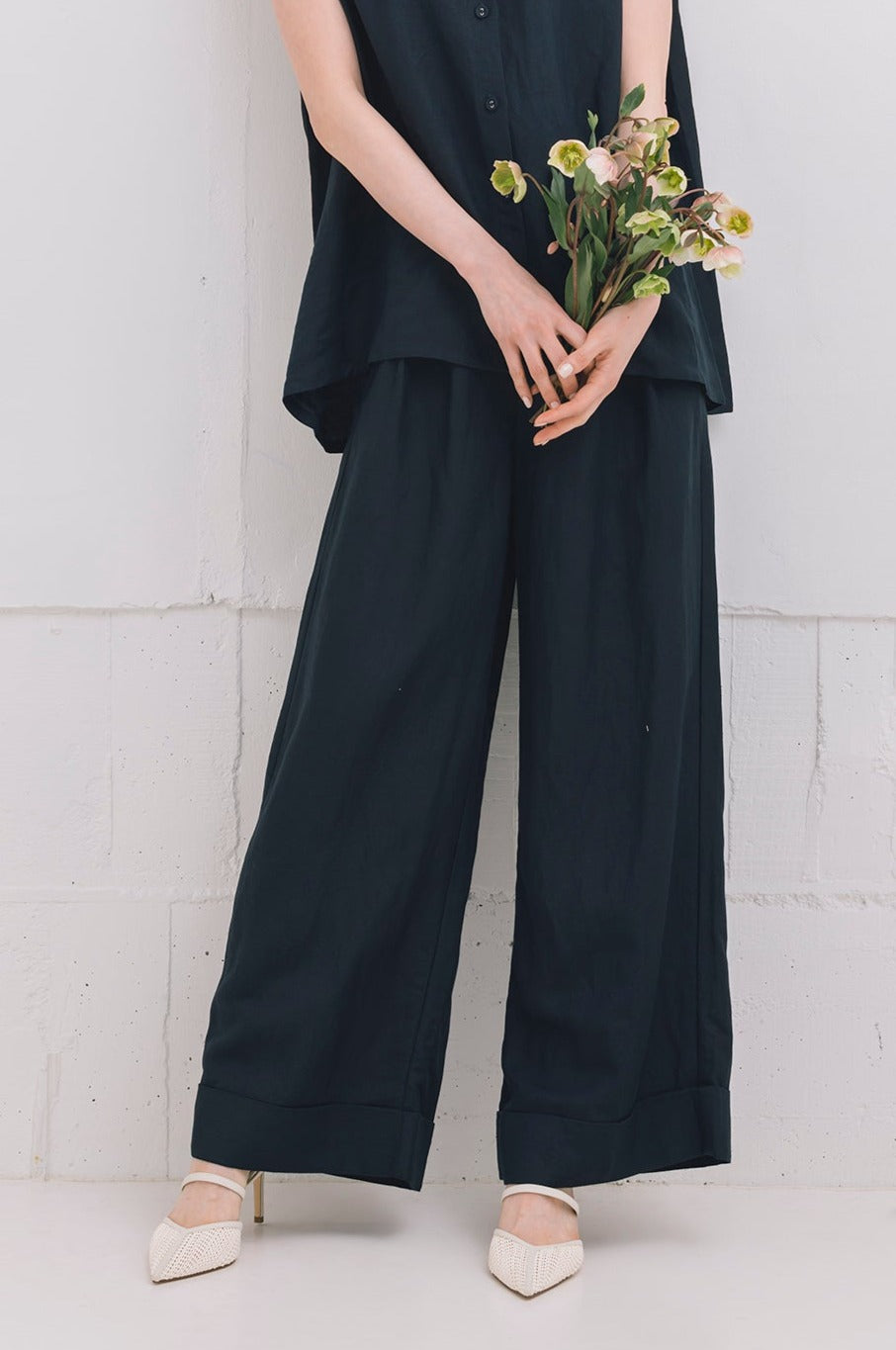 ダークネイビー モデル身長170cm/Mサイズ着用