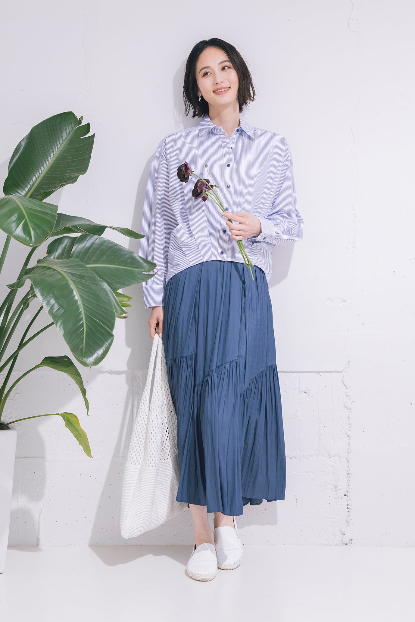 イレギュラーティアードスカート NS-142