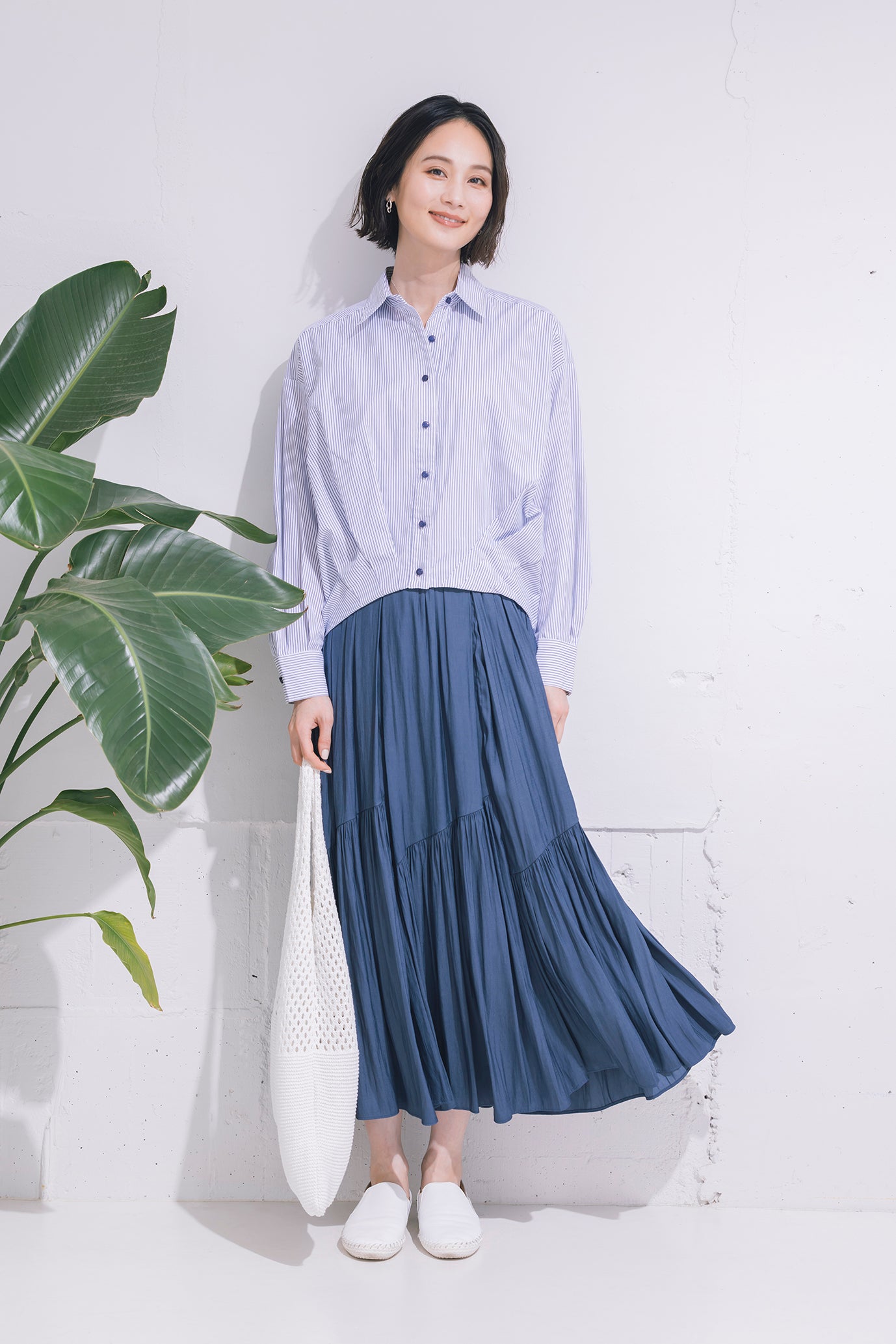 イレギュラーティアードスカート NS-142