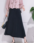 フロントレイヤードプリーツスカート NS-203