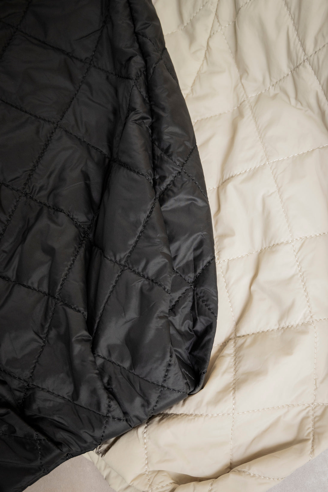 ドローストリング機能綿コート NS-163