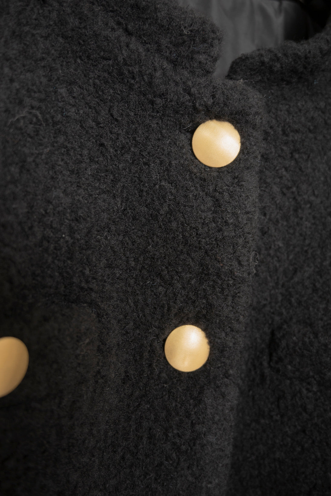 ウール混ボアコート NS-167