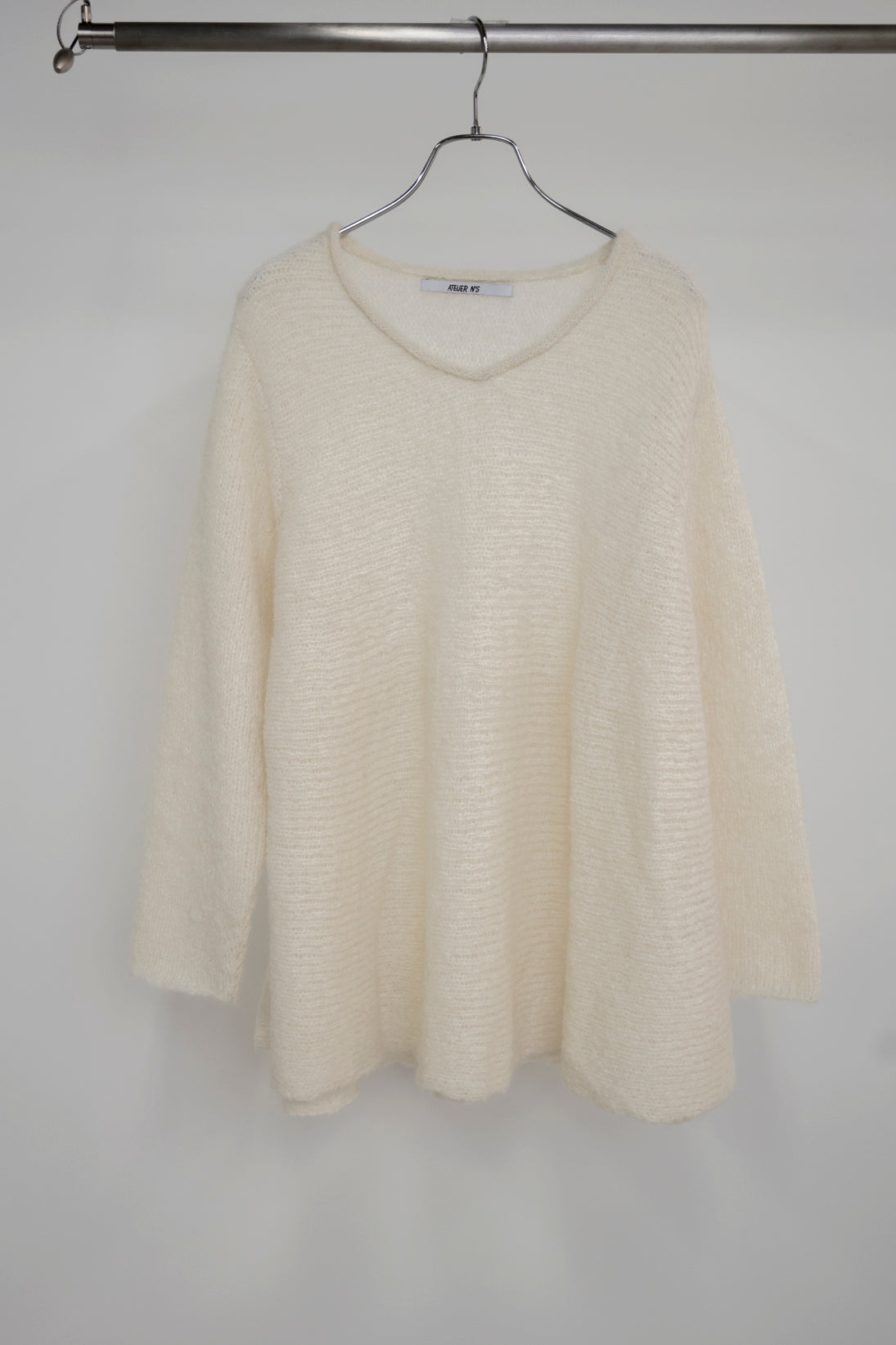 アルパカAラインニットチュニック NS-176