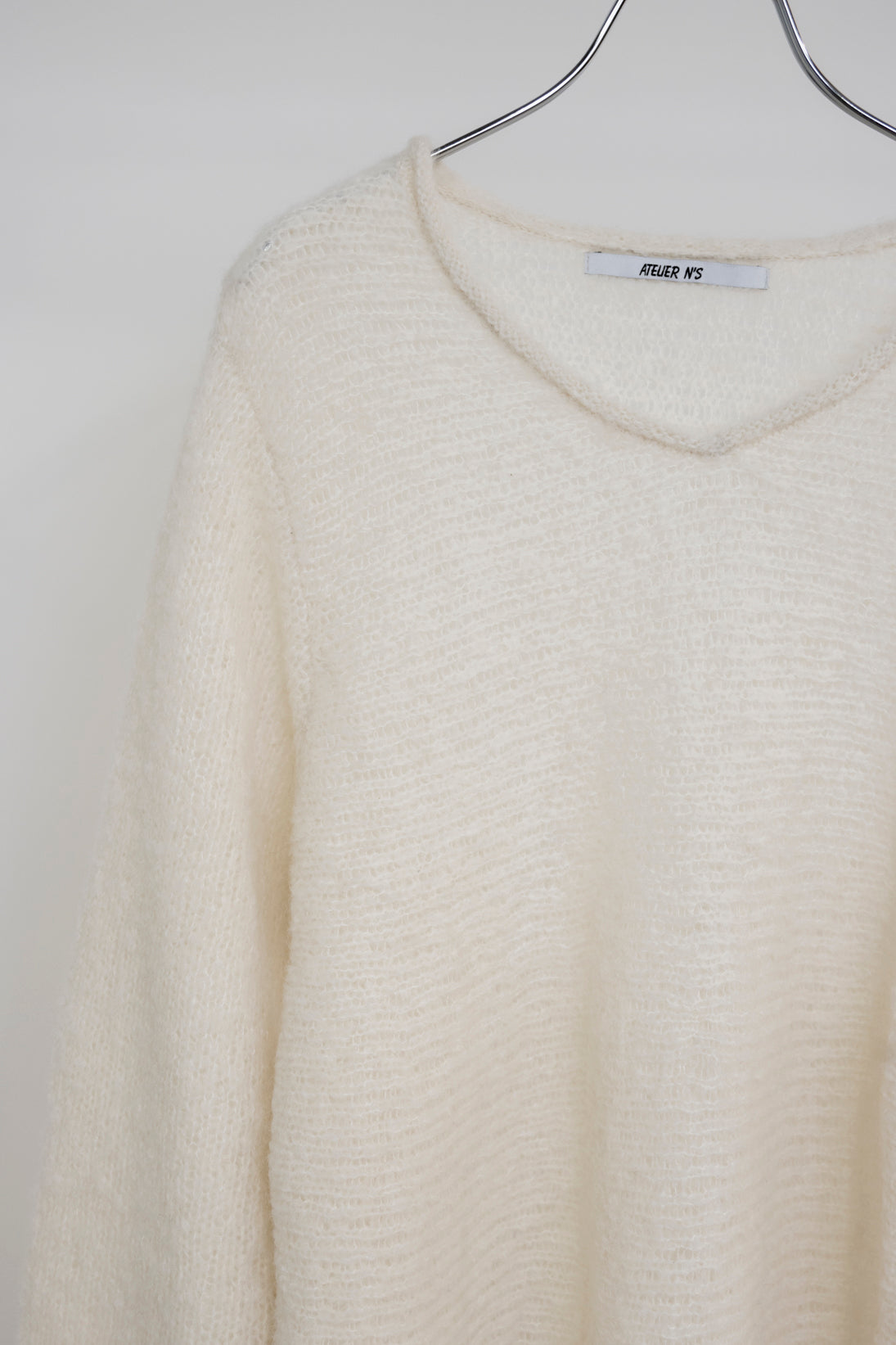 アルパカAラインニットチュニック NS-176