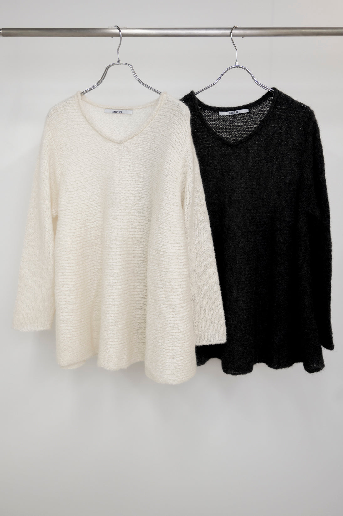 アルパカAラインニットチュニック NS-176