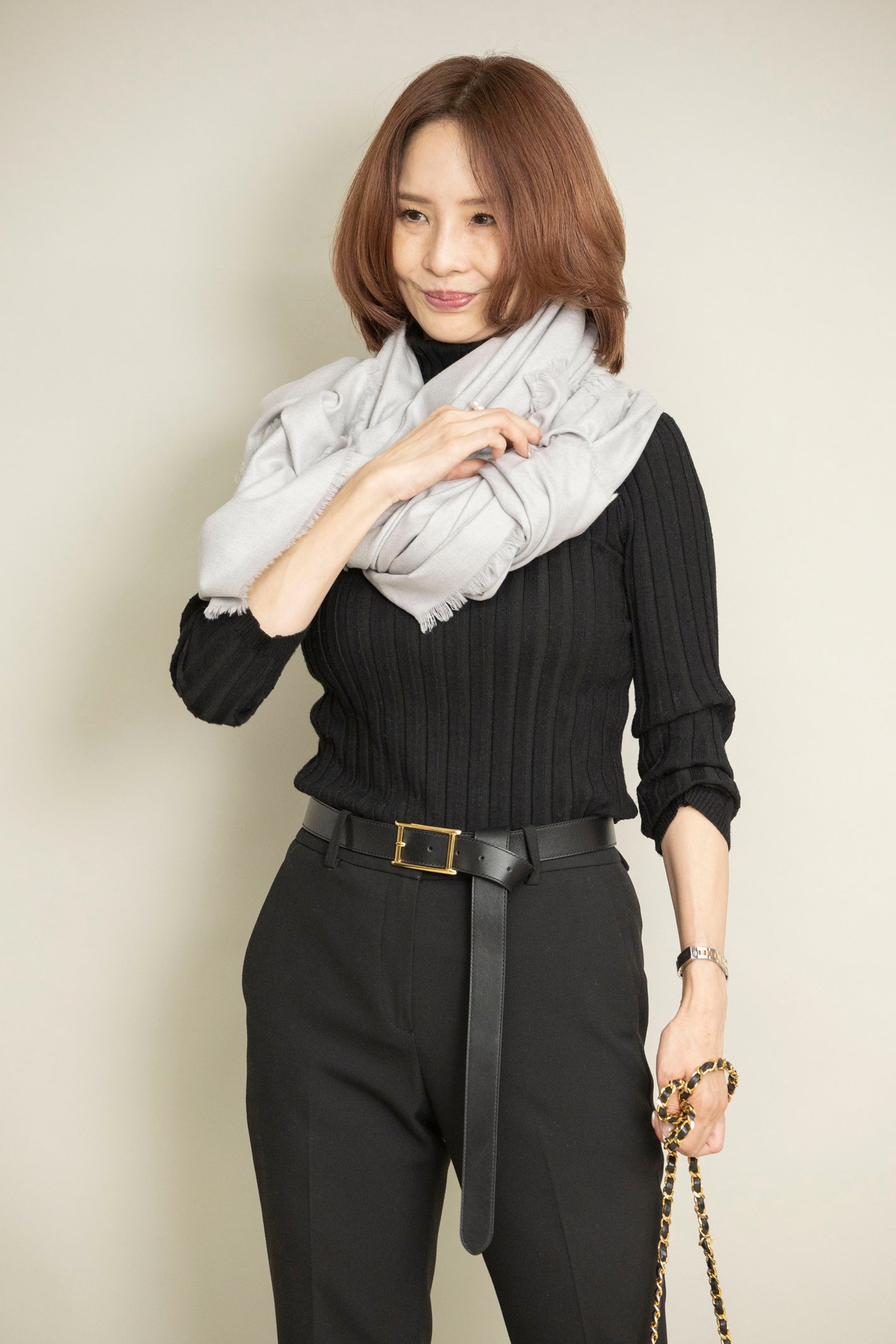 ウールビエラフリンジストール NS-120