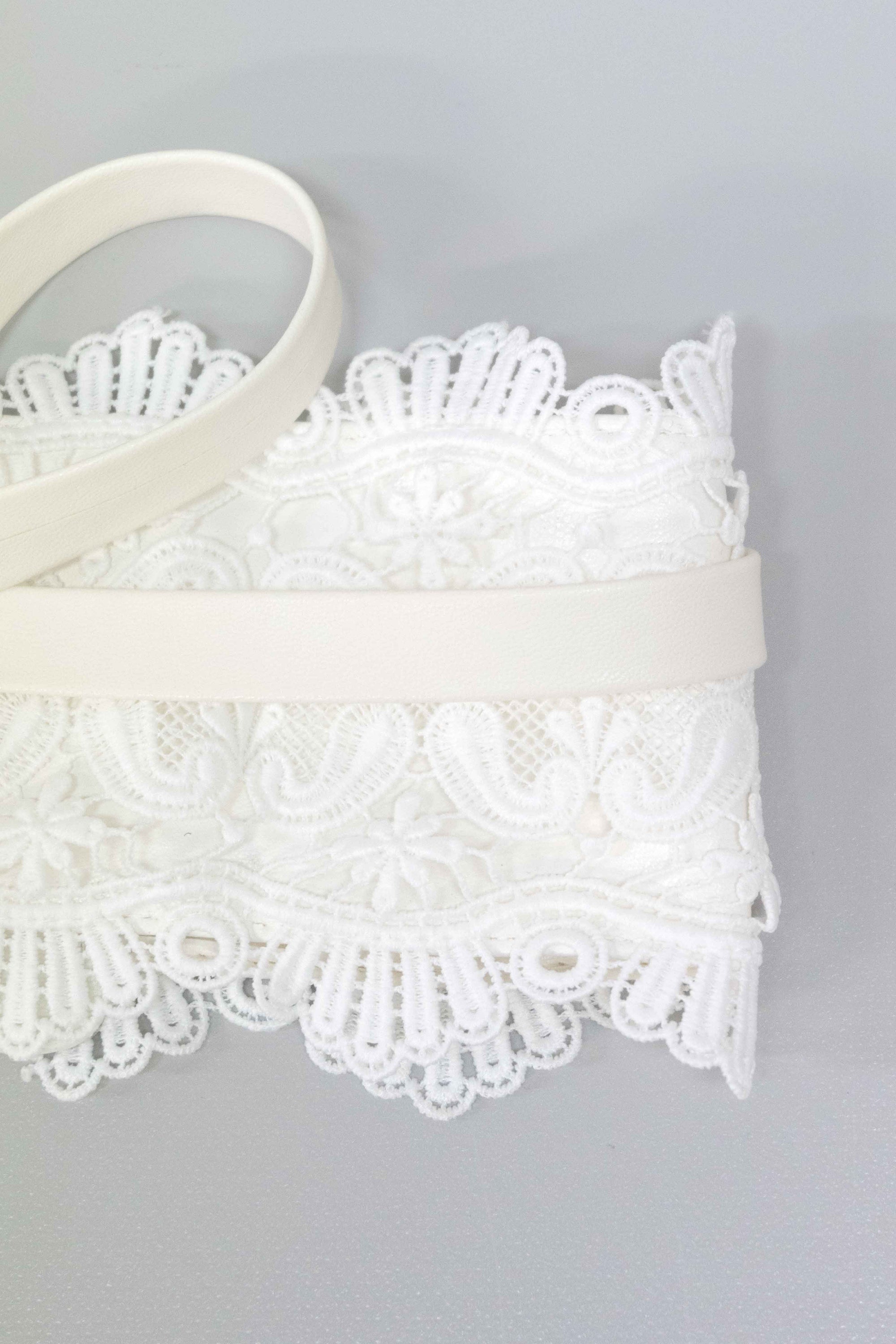 レース使いサッシュベルト NS-122