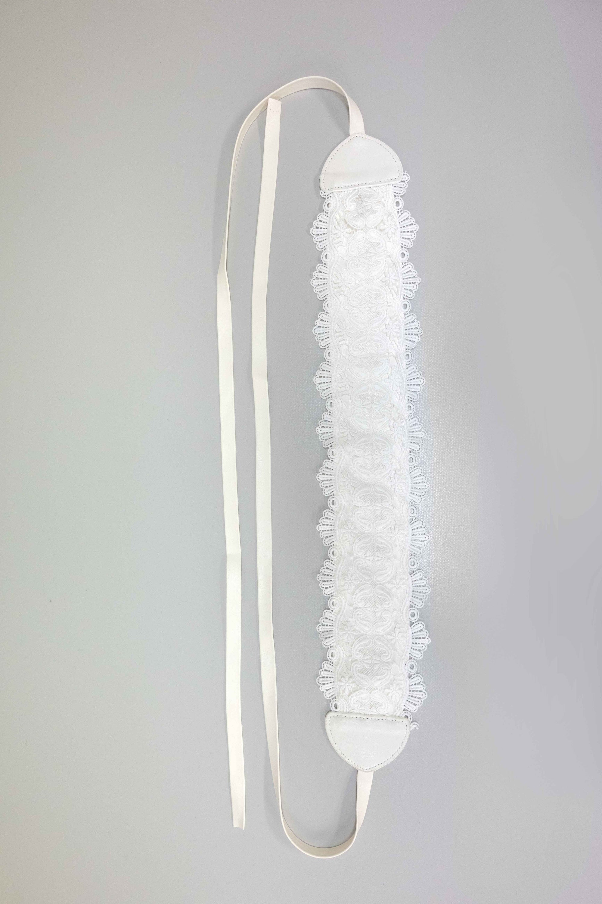 レース使いサッシュベルト NS-122