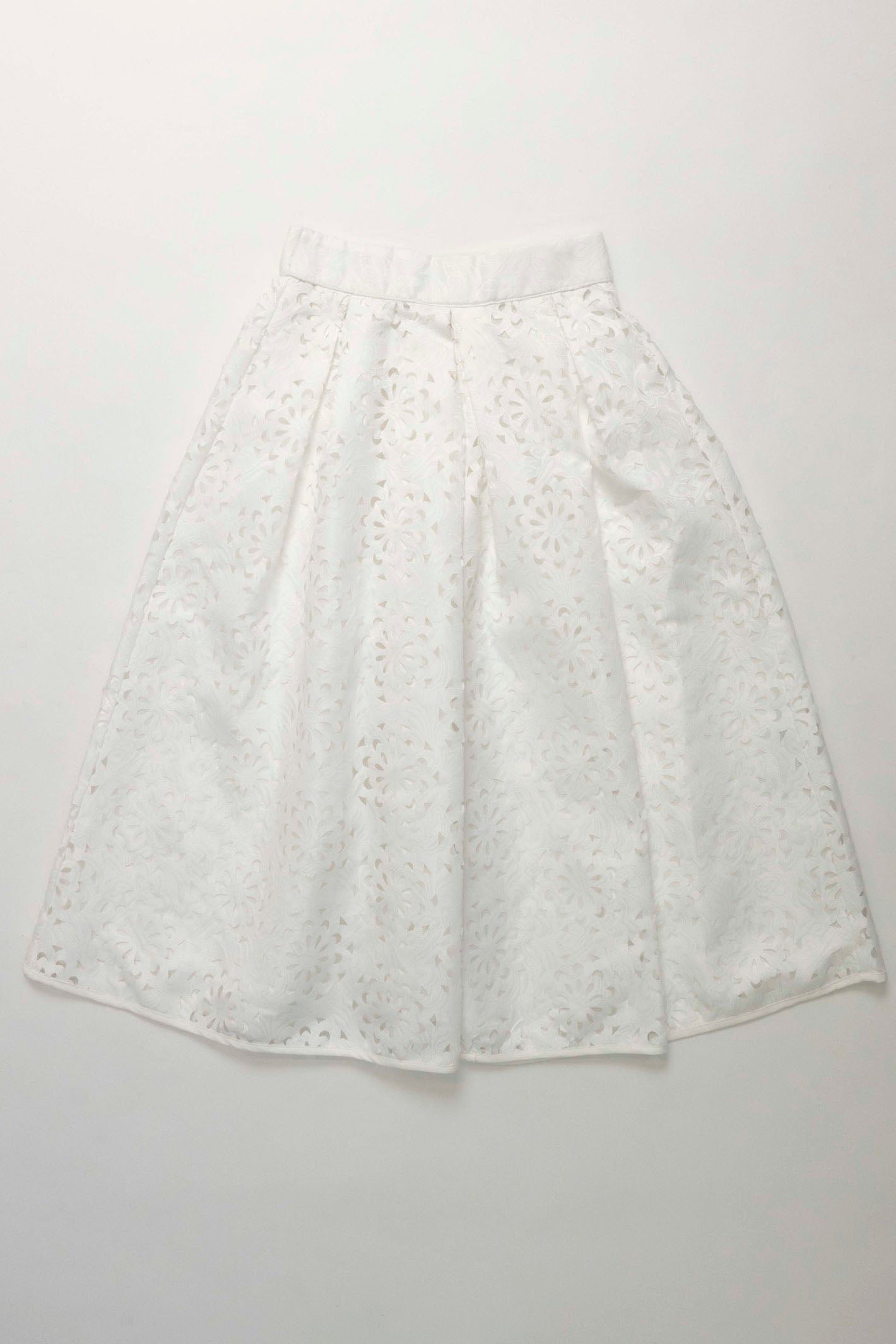 レース調ジャカードタックスカート NS-137