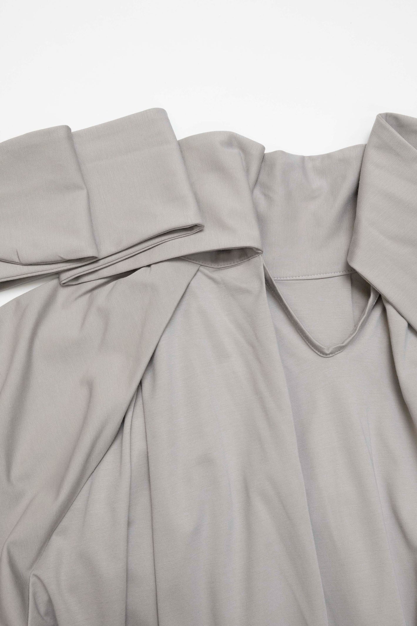 ボウタイカラーカットソーワンピ―ス NS-134