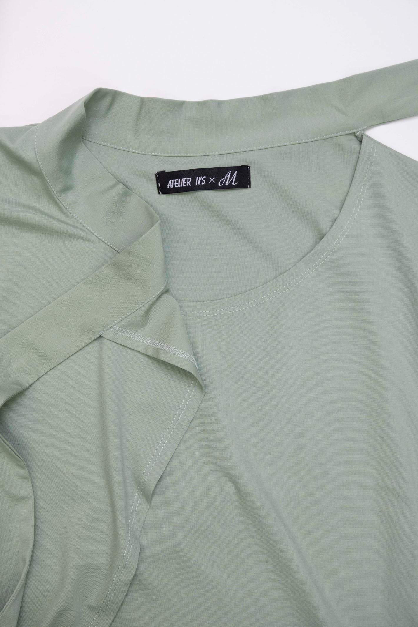 フェイクレイヤードロングワンピース NS-140