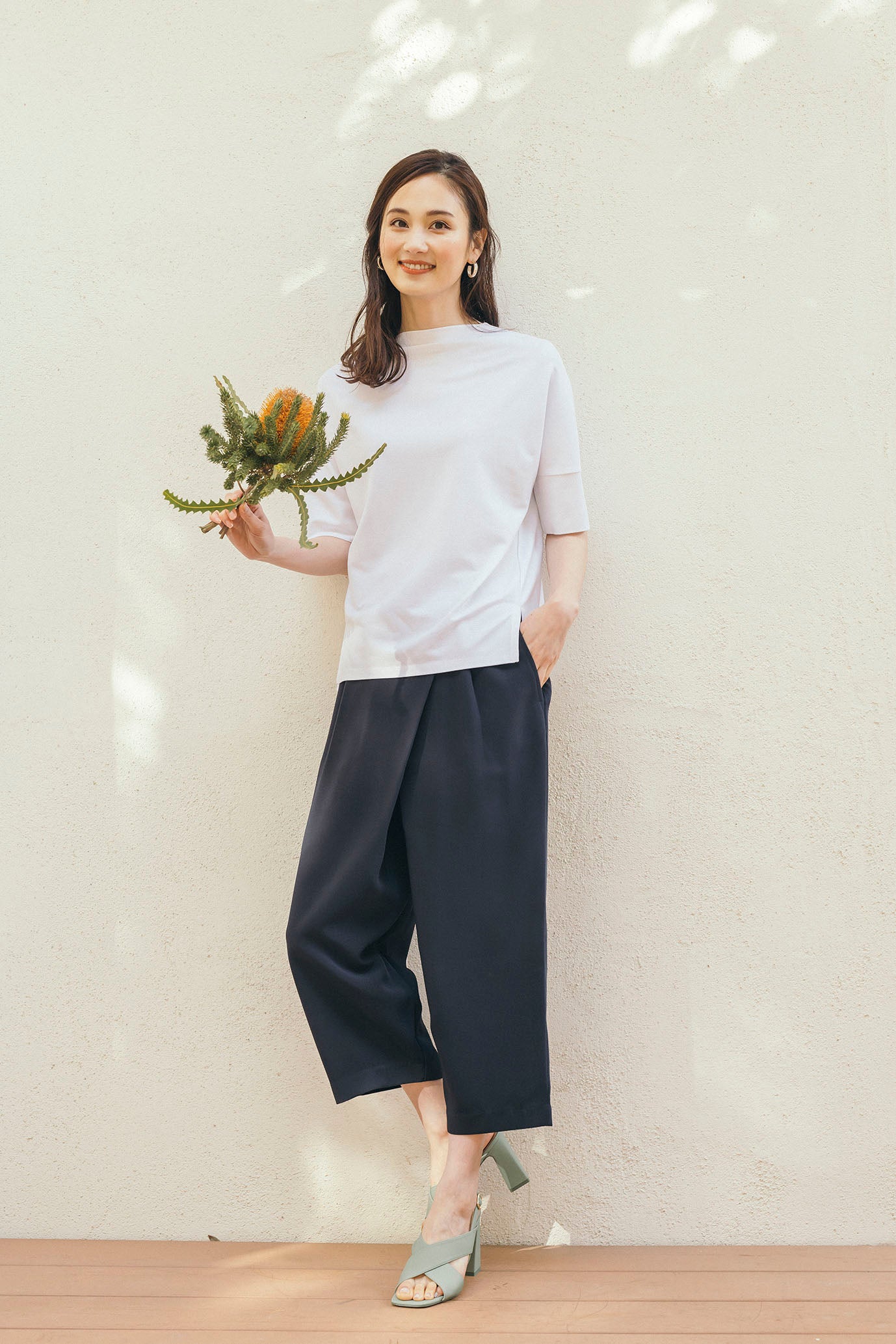 フロントタックパンツ NS-138