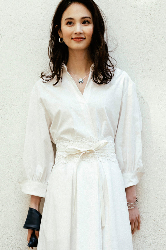 レース使いサッシュベルト NS-122