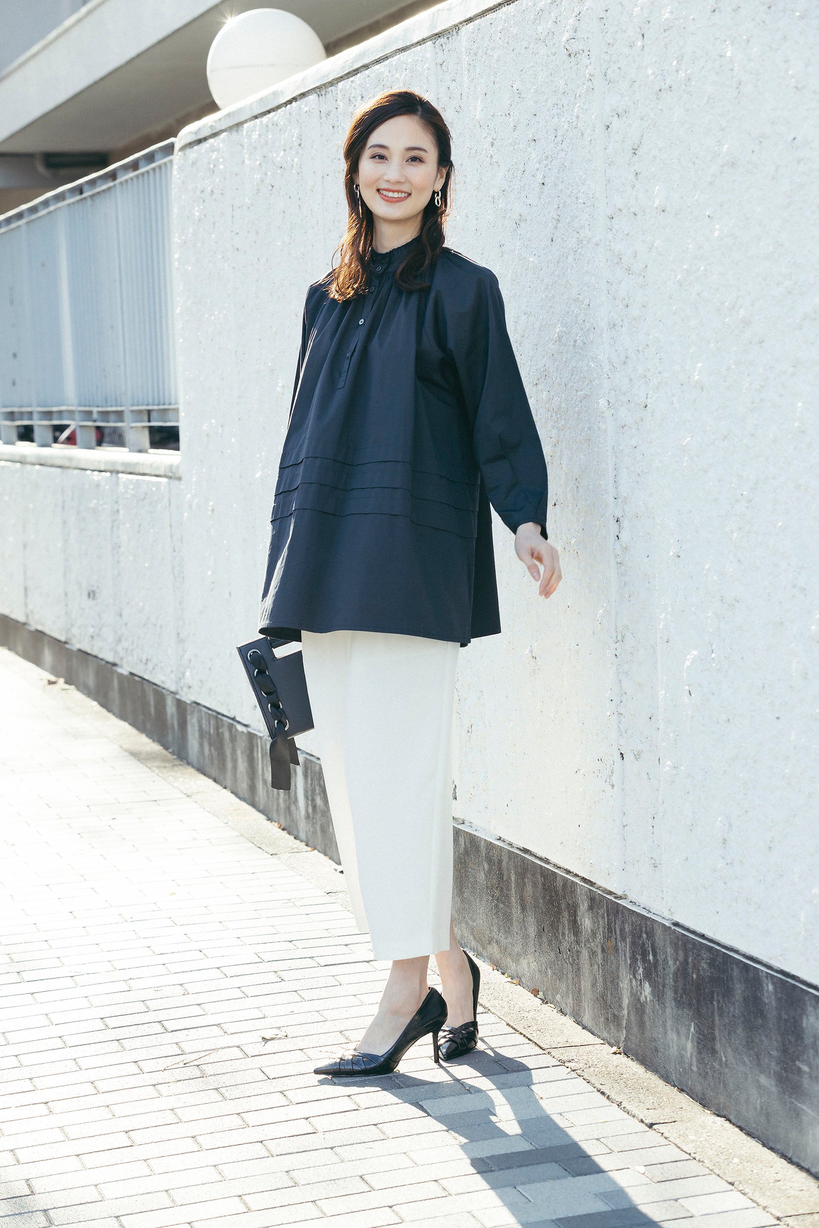 フロントタックパンツ NS-138