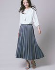 ロングプリーツスカート NS-033