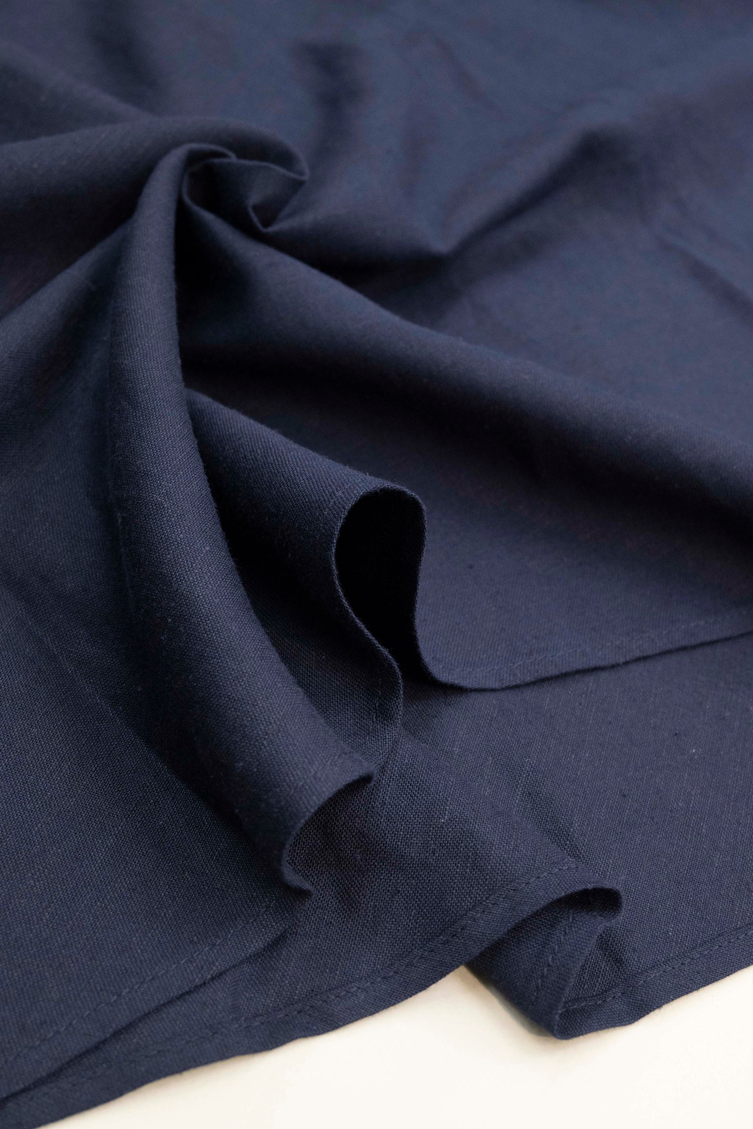 ウエストリボン 麻混ラップスカート NS-028