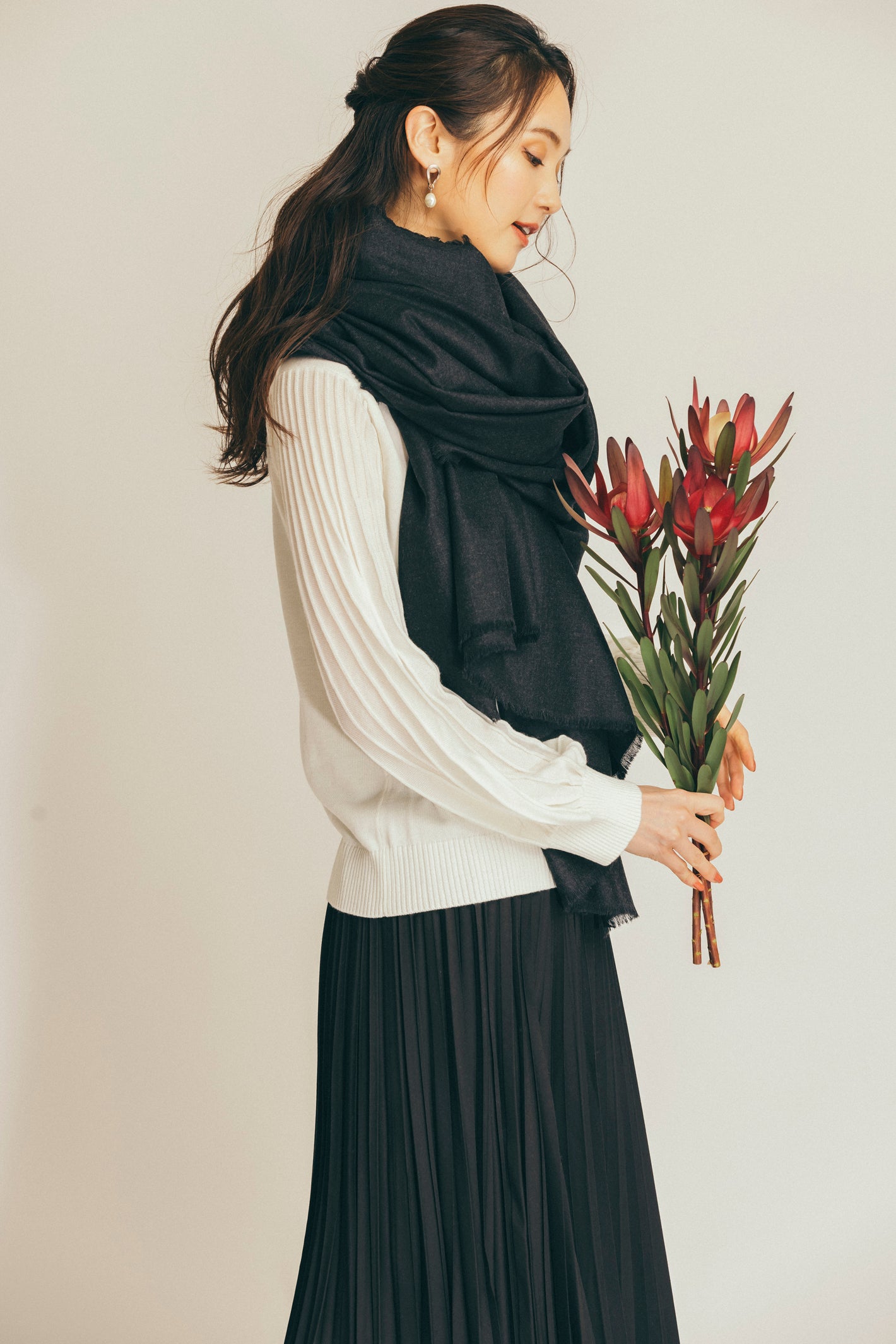 ウールビエラフリンジストール NS-120