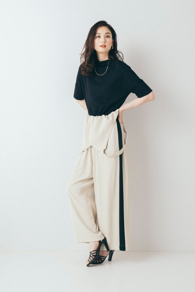 配色ライン入りオールインワン NS-150