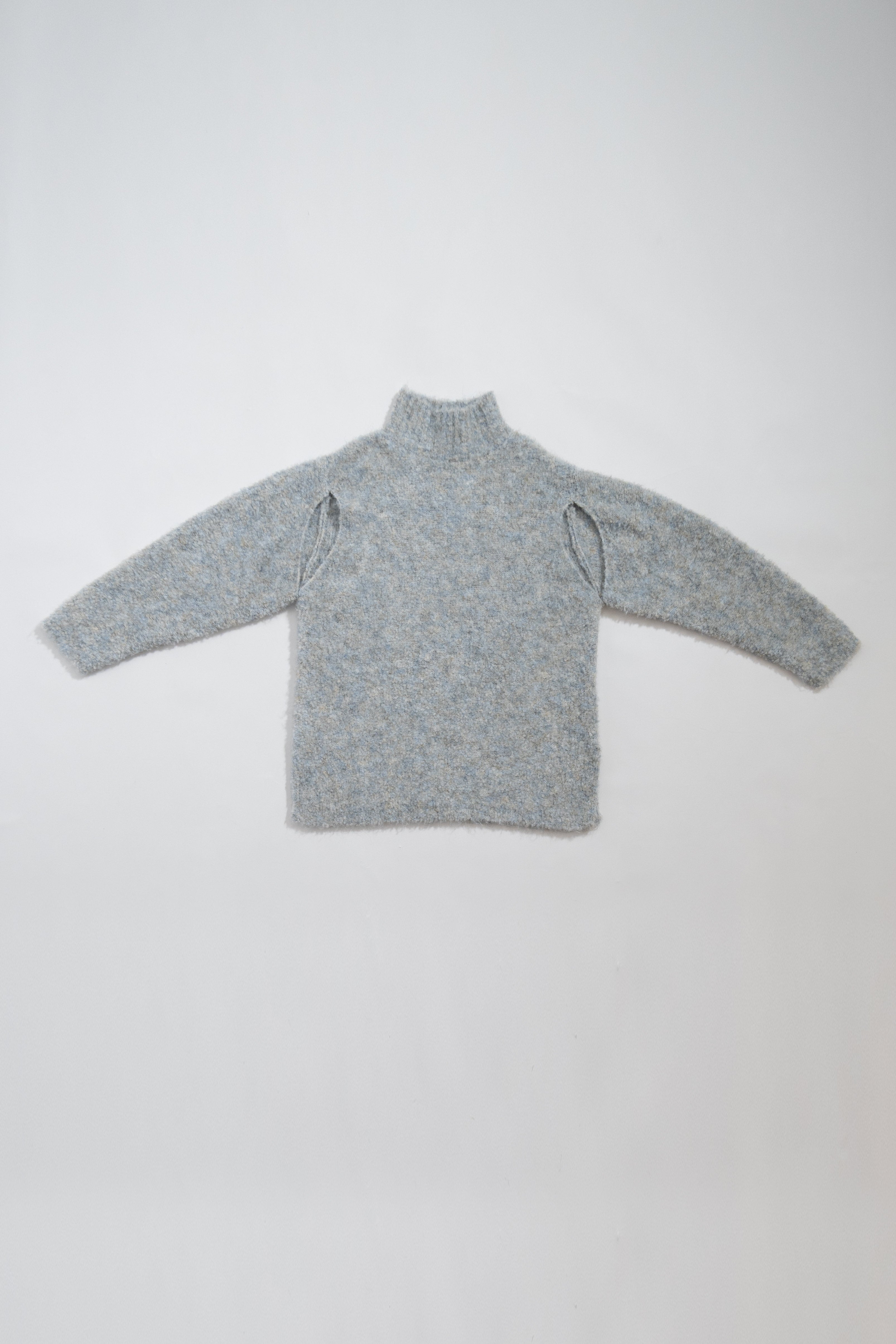 デザインスリーブニットトップ NS-351