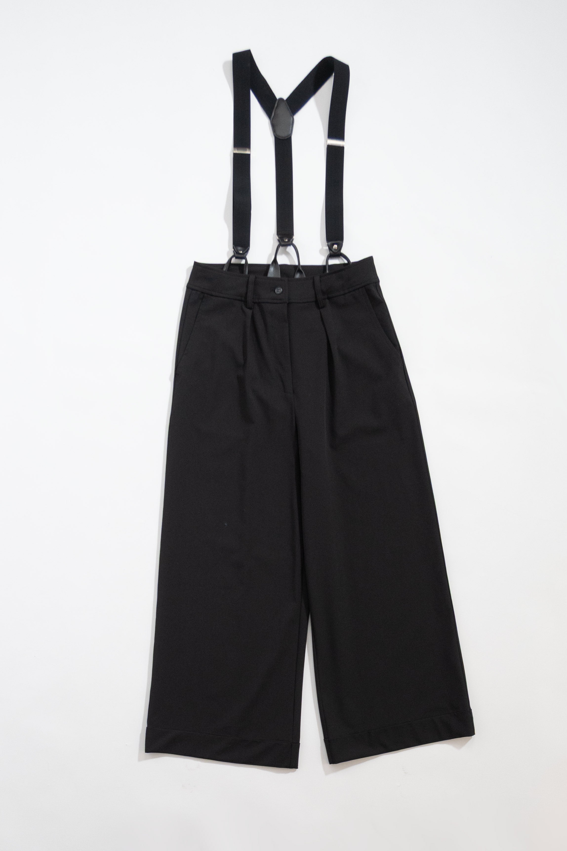 サスペンダー付ワイドパンツ NS-354