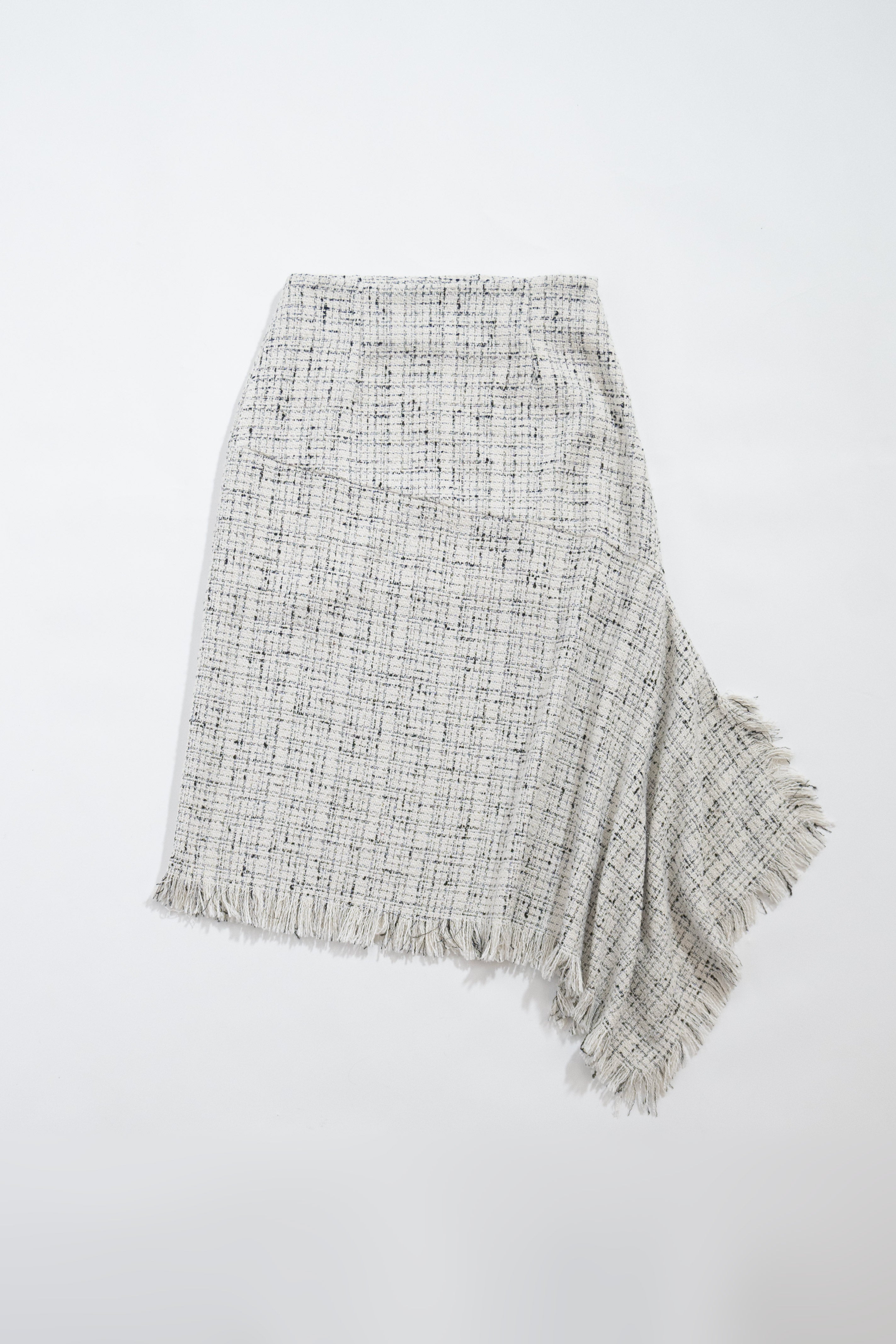 イレギュラーヘムツイードスカート NS-355