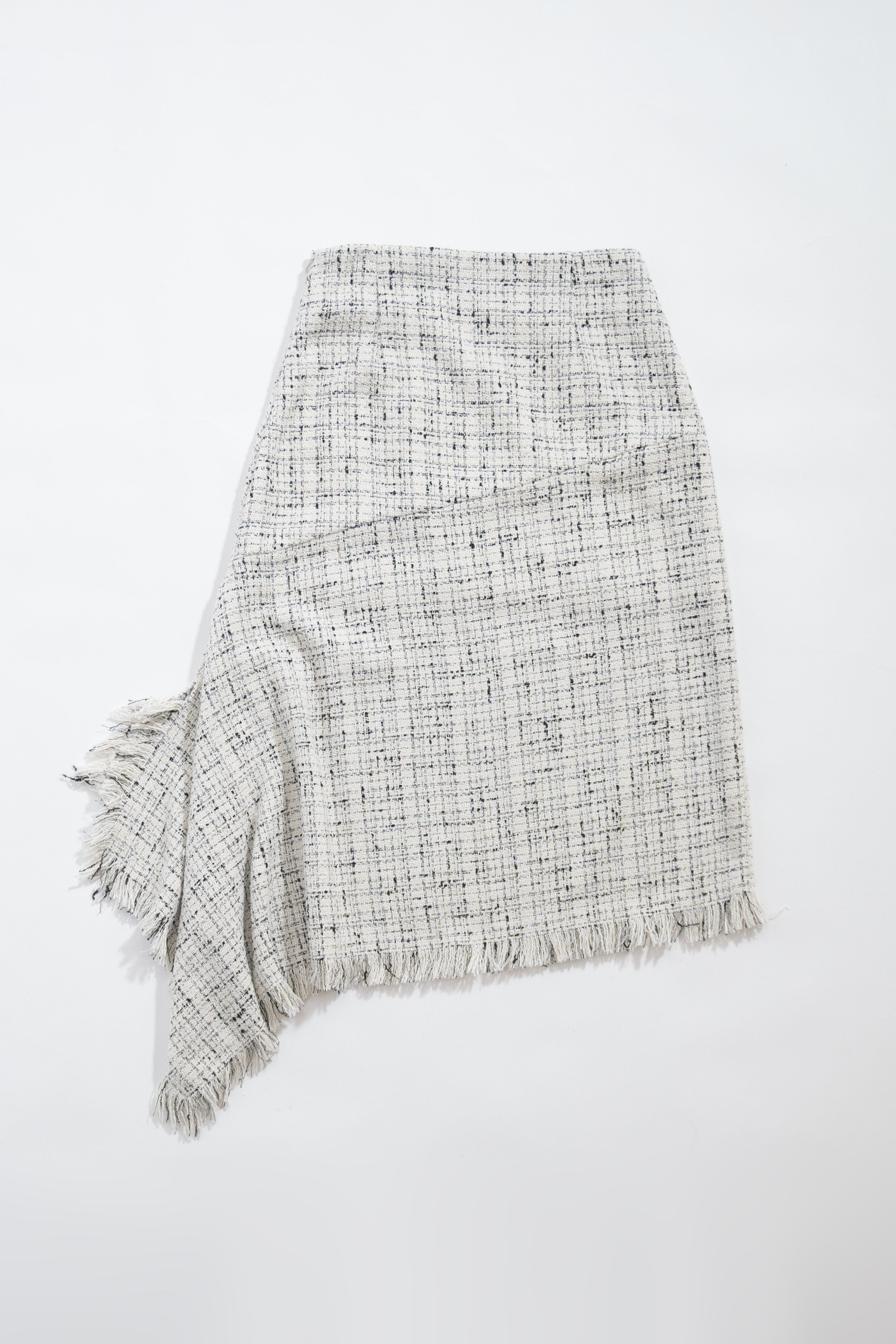 イレギュラーヘムツイードスカート NS-355