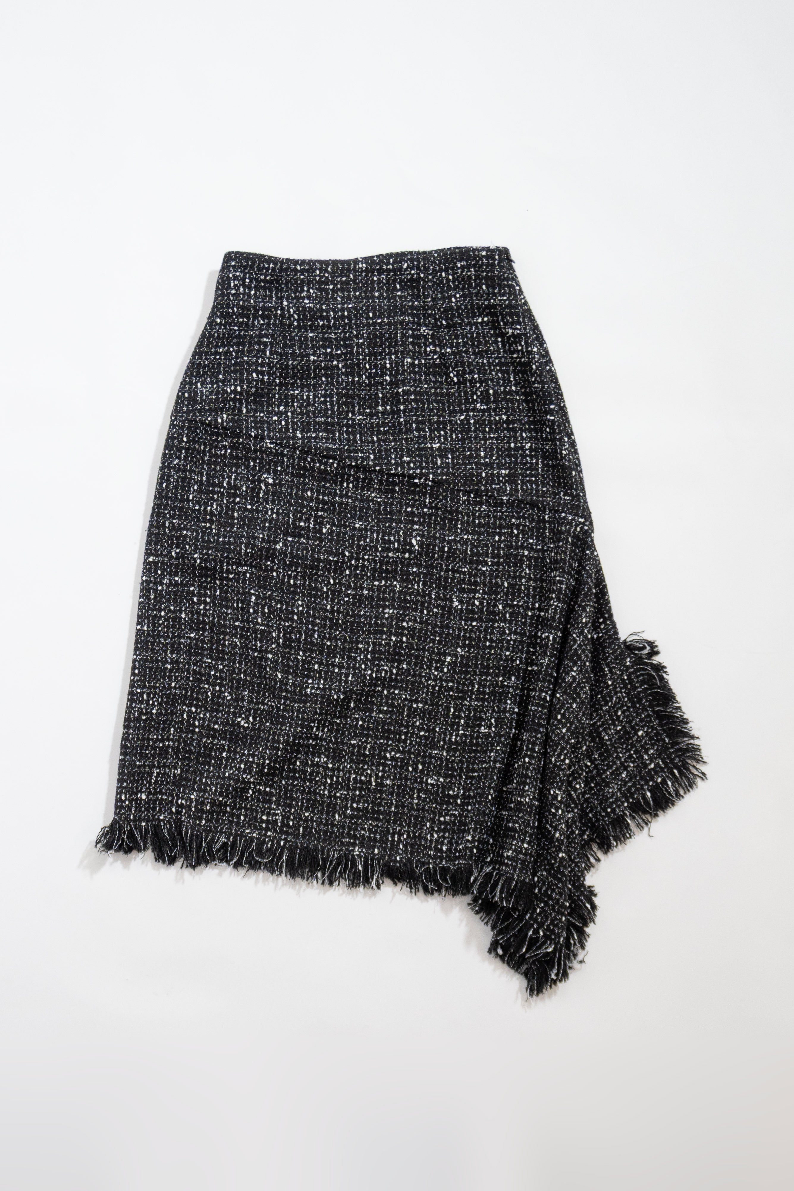 イレギュラーヘムツイードスカート NS-355