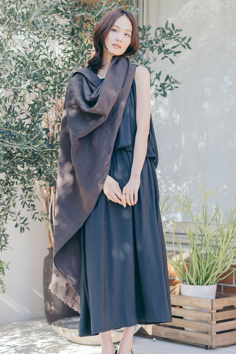 ベルギーリネンビッグストール NS-381