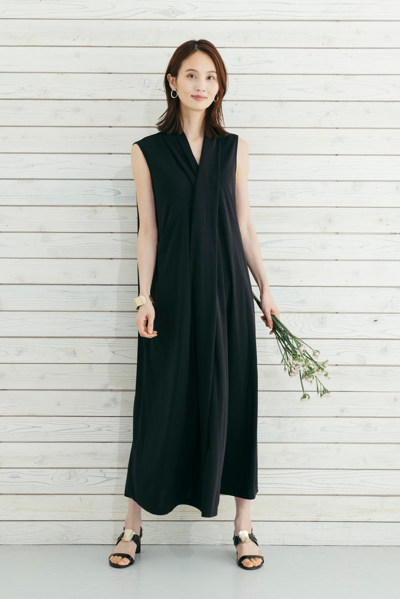 フロントツイストタックワンピース NS-306