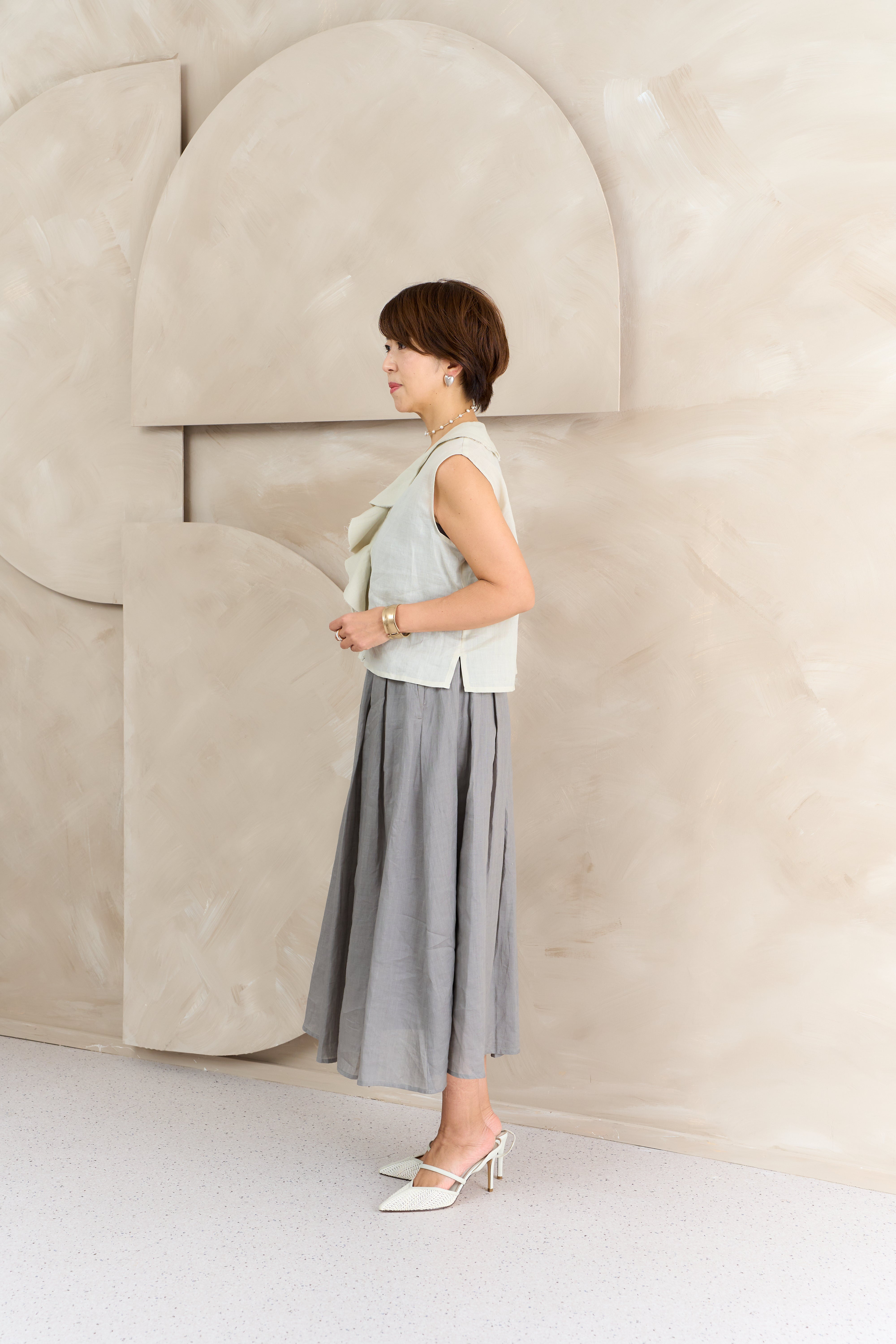 リネンタックスカート NS-374