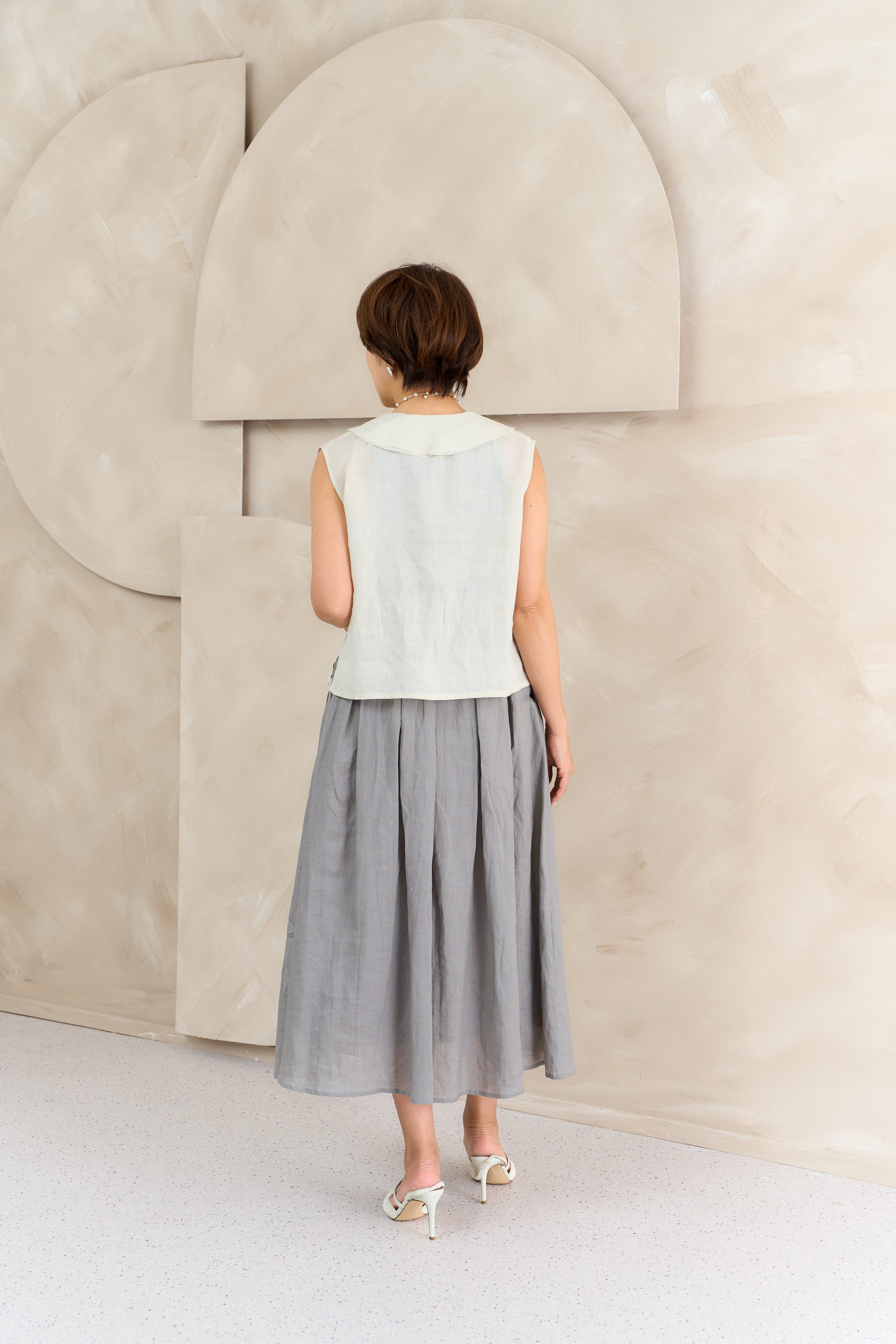 リネンタックスカート NS-374