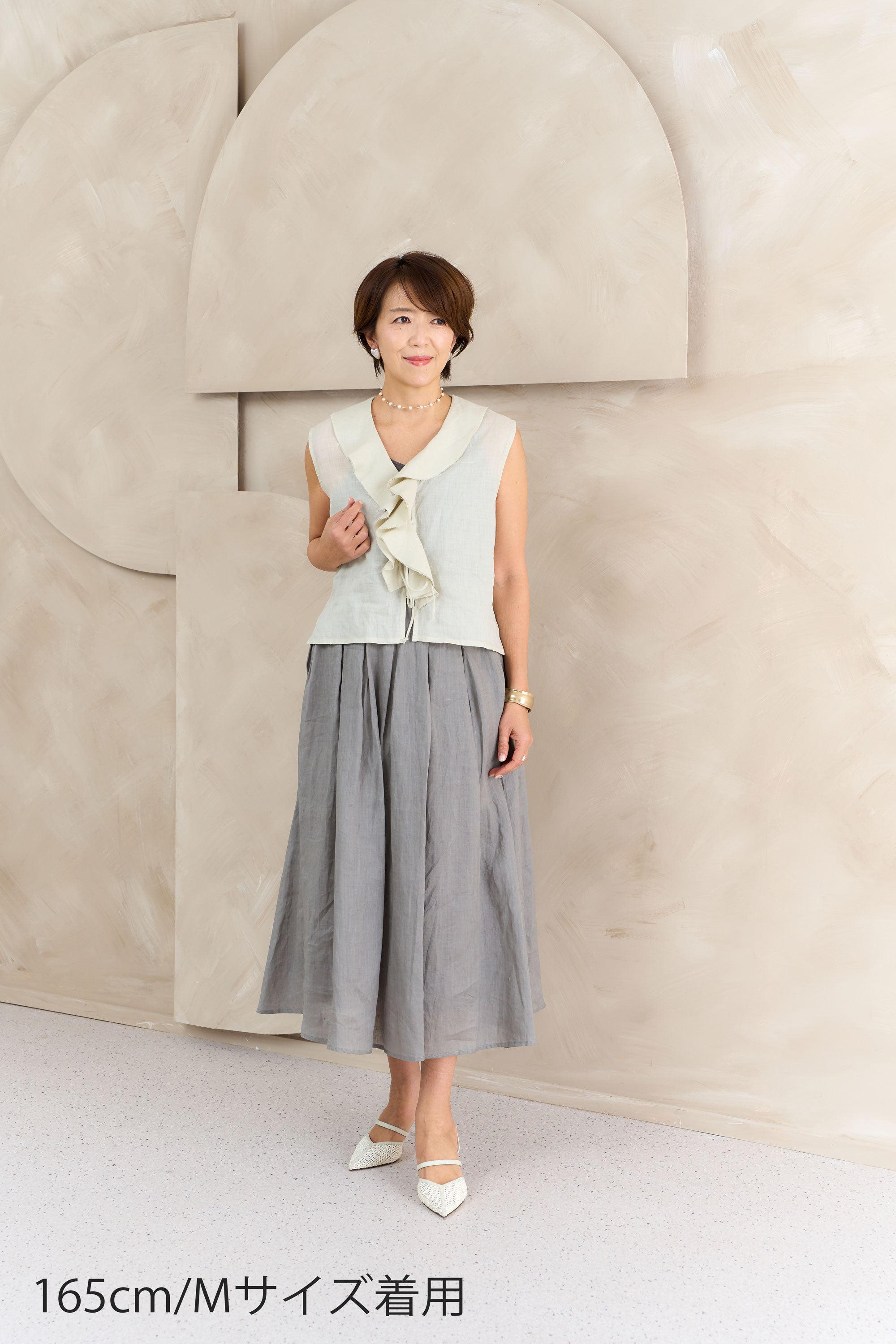 リネンタックスカート NS-374