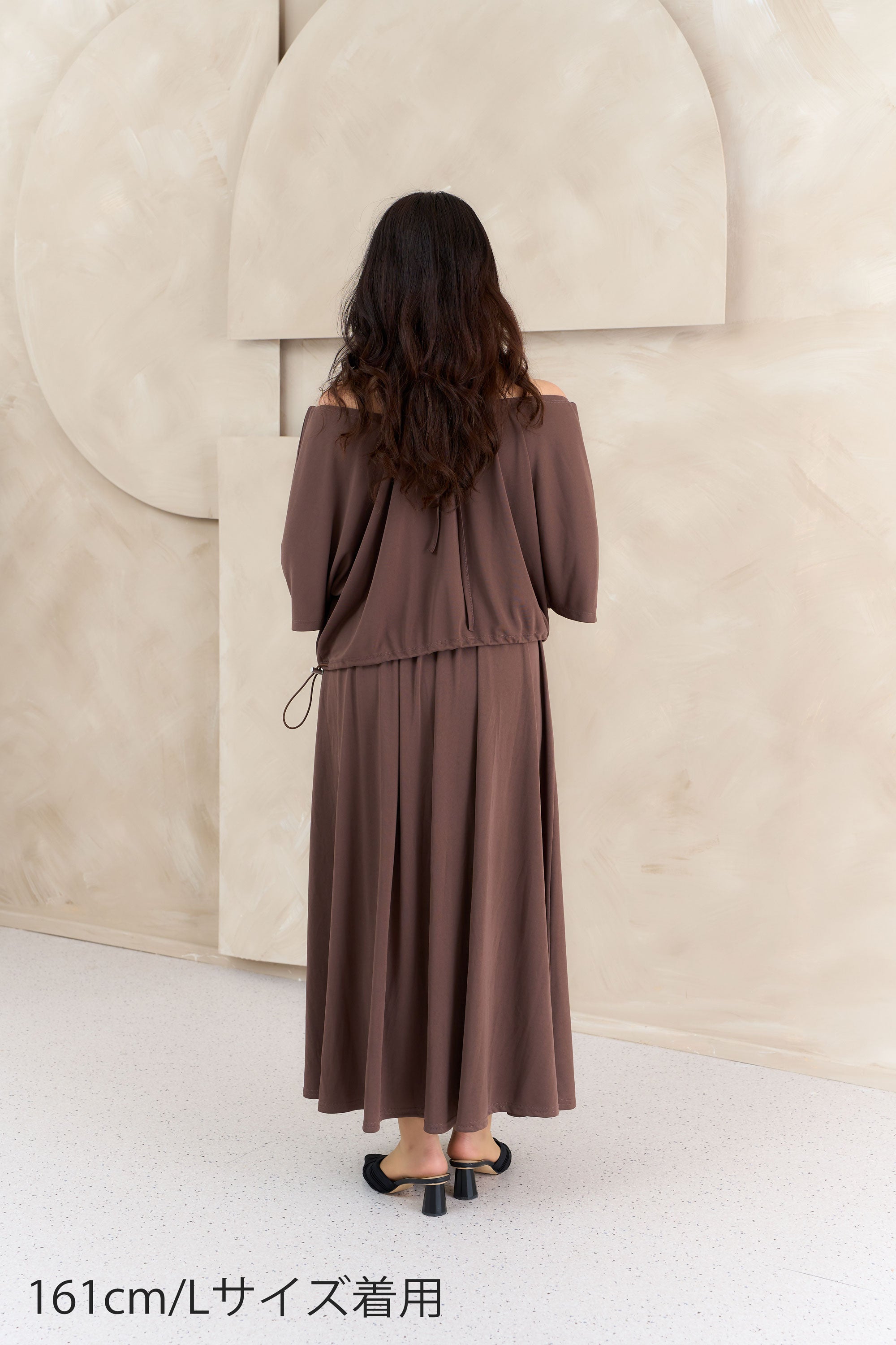 ドルマンスリーブカットソートップ NS-379