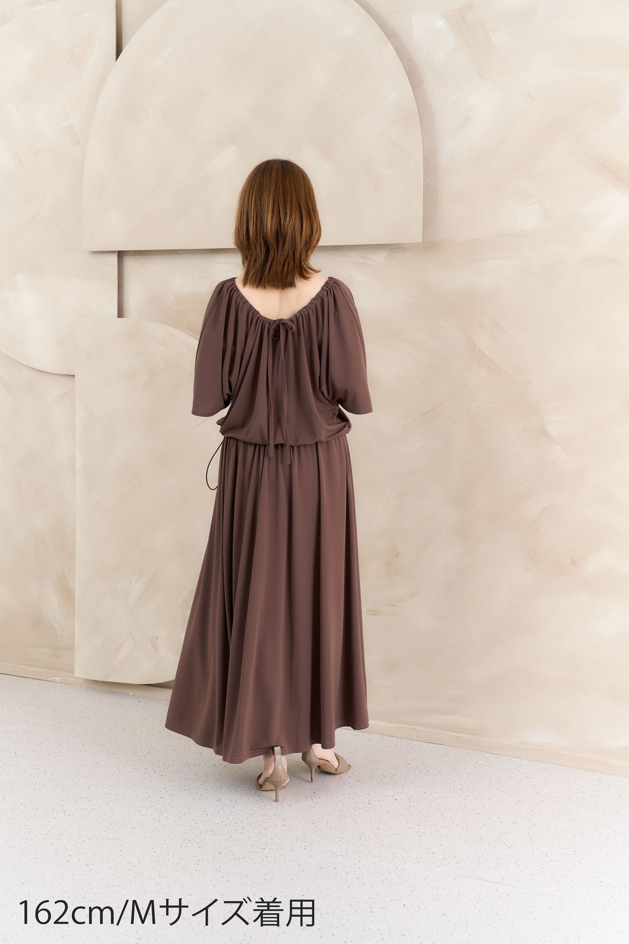 ドルマンスリーブカットソートップ NS-379