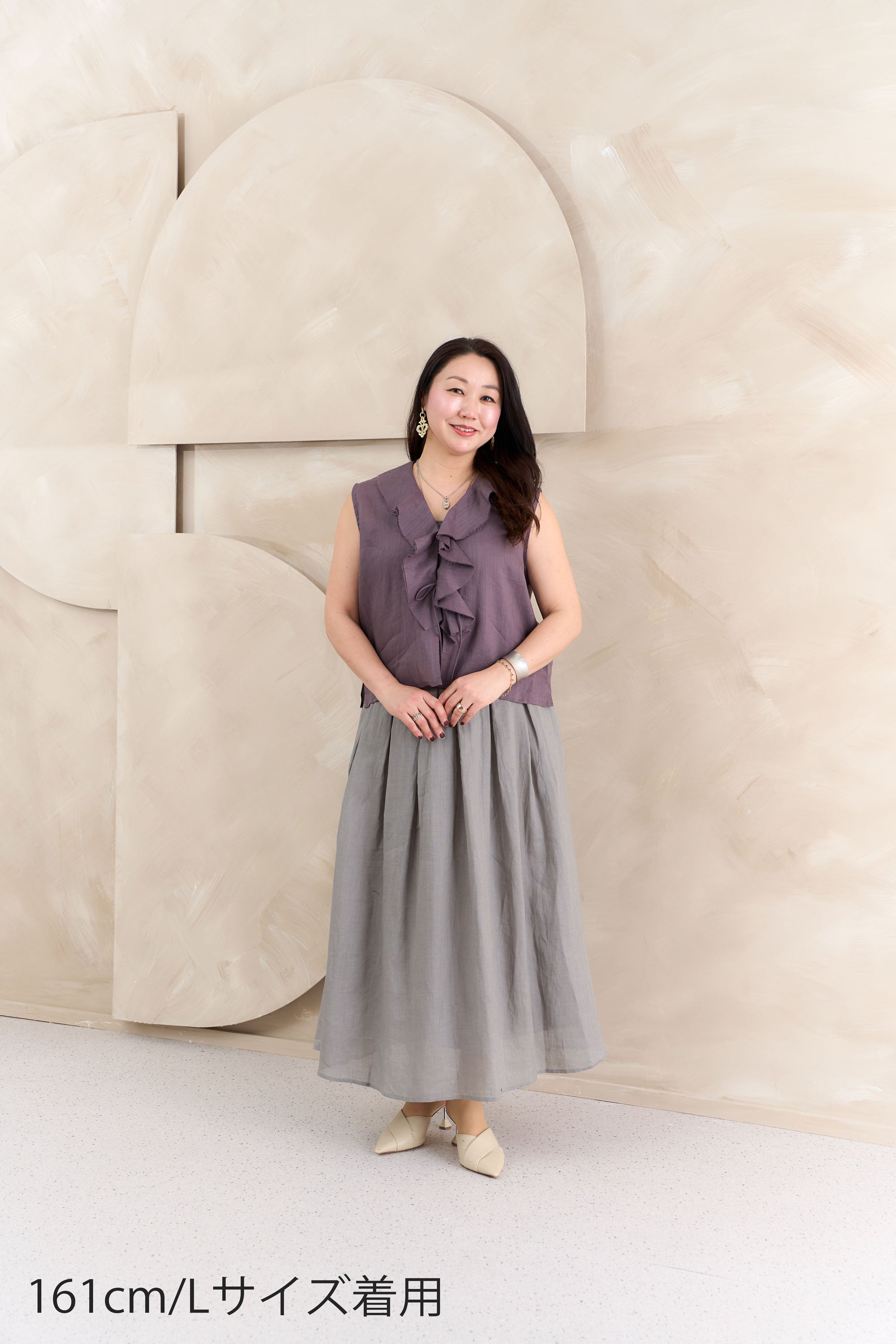 リネンタックスカート NS-374